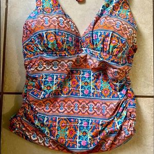 La BLANCA tankini top size 6 EUC!
